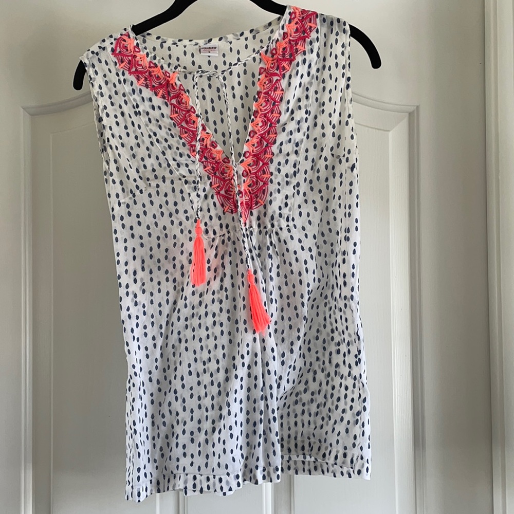 Rikshaw Design Embroidered Shirt Size S
